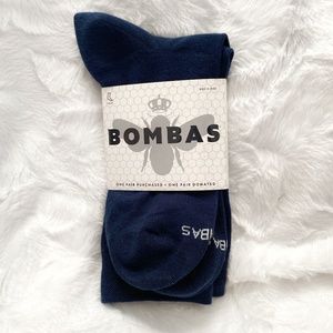 Bombas Women's Lightweight Calf Sock Navy